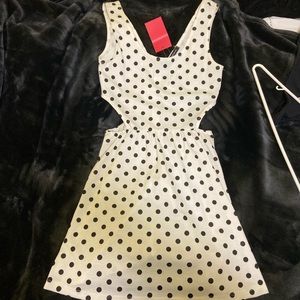 New polka dot dress